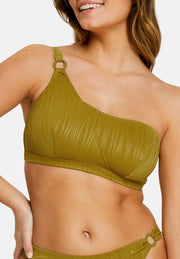 Haut de maillot de bain brassière sans armatures On Board Vert Olive