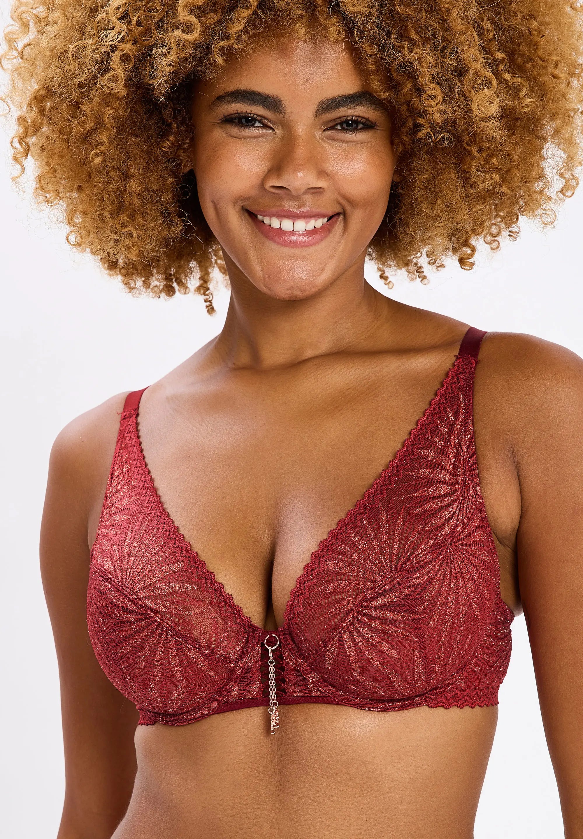 Soutien-gorge Corbeille Laurie Rouge Coeur