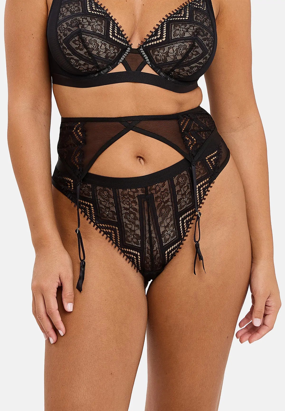 Porte-Jarretelles Dehlia Noir