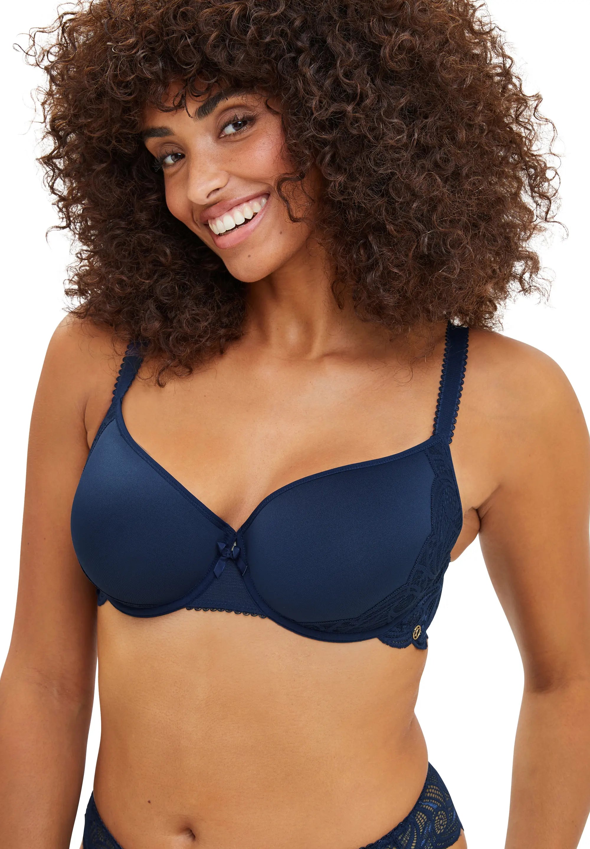 Soutien-gorge spacer avec coques Ariane Bleu Marine